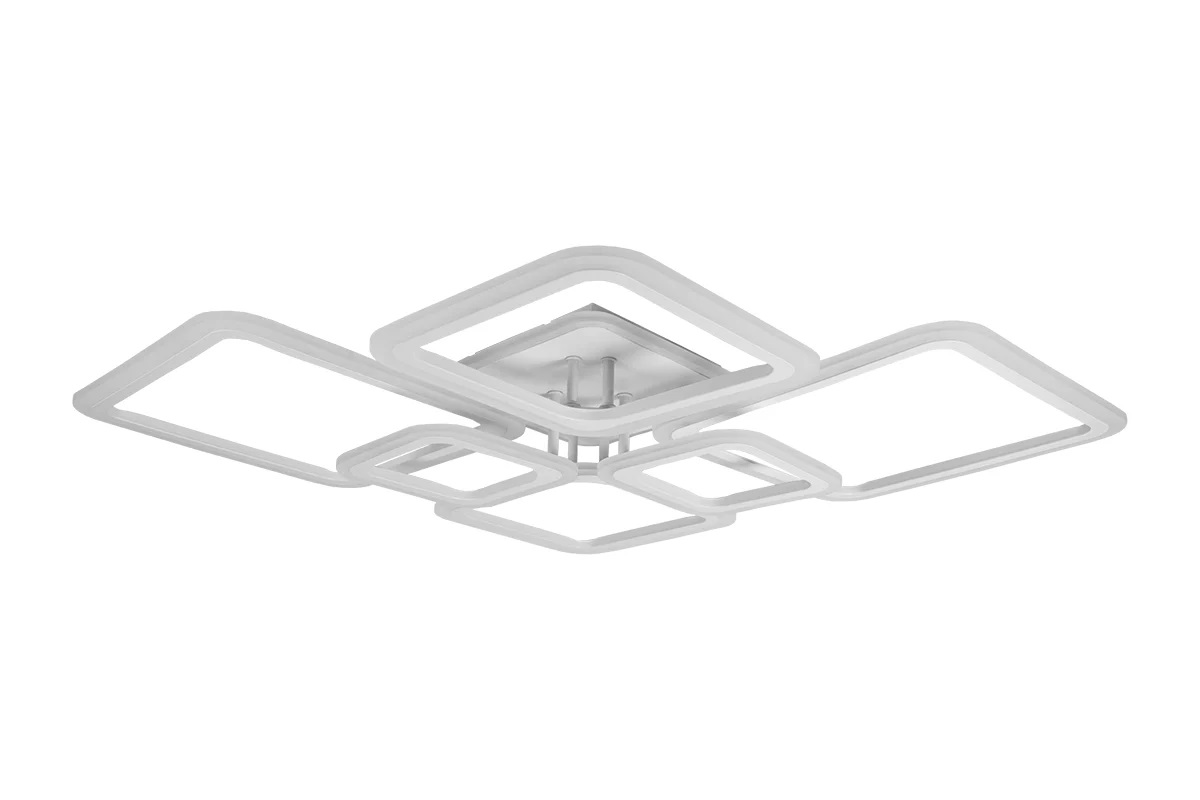 Люстра светодиодная GLANZEN диммируемая LED-0120-SQUARE, с пультом управления, белая
Люстра светодиодная GLANZEN диммируемая LED-0120-SQUARE, с пультом управления, белая