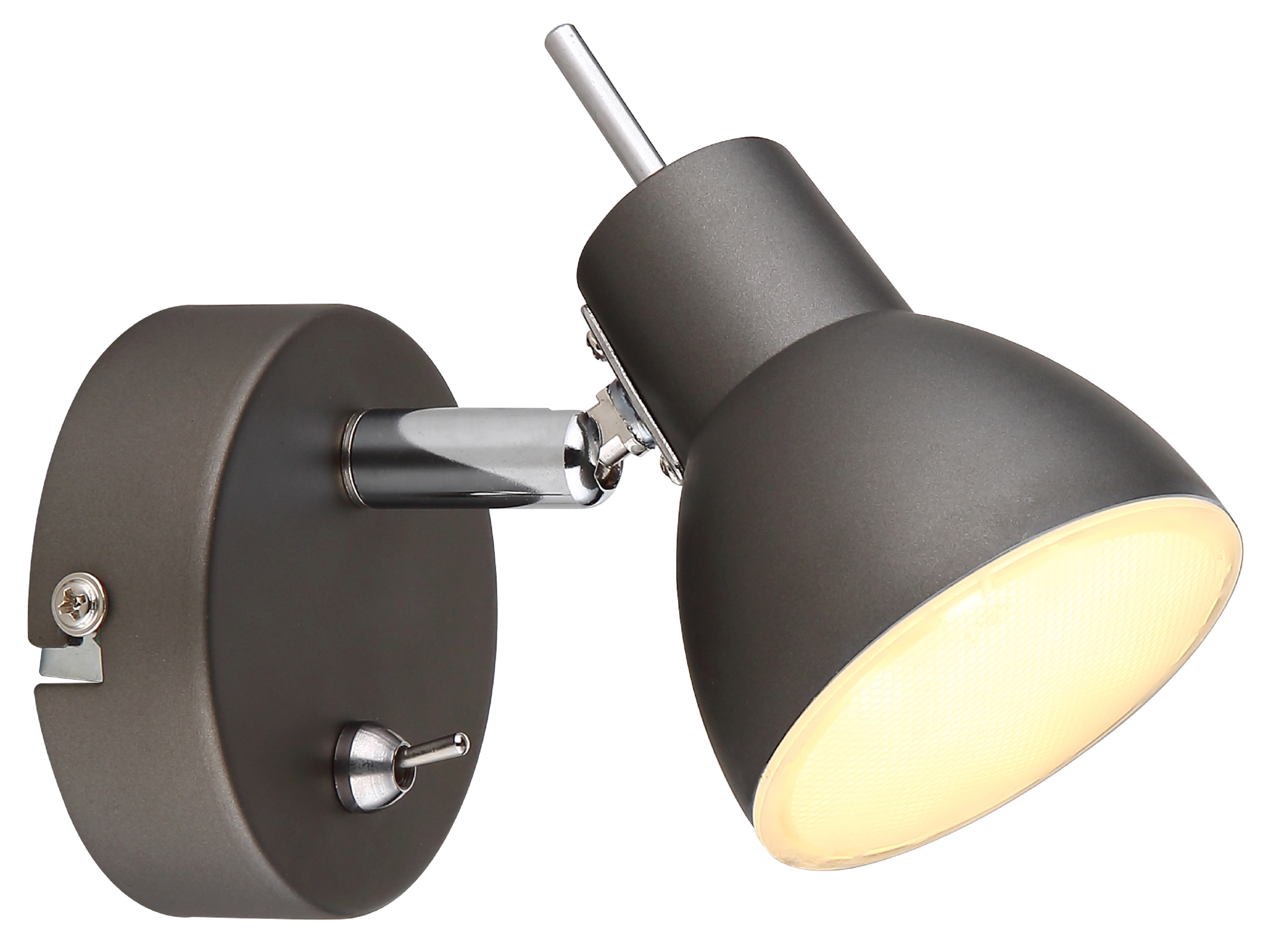 Светильник настенно-потолочный светодиодный Rivoli Renata 6158-701 GR LED 1х4 Вт 3200К поворотный
Светильник настенно-потолочный светодиодный Rivoli Renata 6158-701 GR LED 1х4 Вт 3200К поворотный