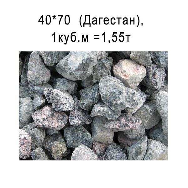 Щебень фр. 40-70 М 1000 
Щебень фр. 40-70 М 1000
