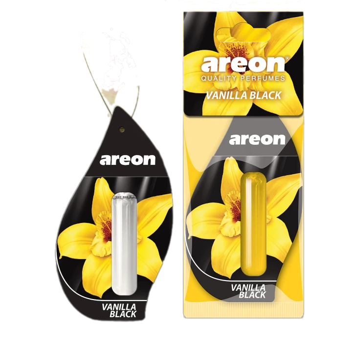 Ароматизатор подвесной с гелевой капсулой Areon LIQUID Vanilla Black (Черная ваниль) 5мл.
Ароматизатор подвесной с гелевой капсулой Areon LIQUID Vanilla Black (Черная ваниль) 5мл.