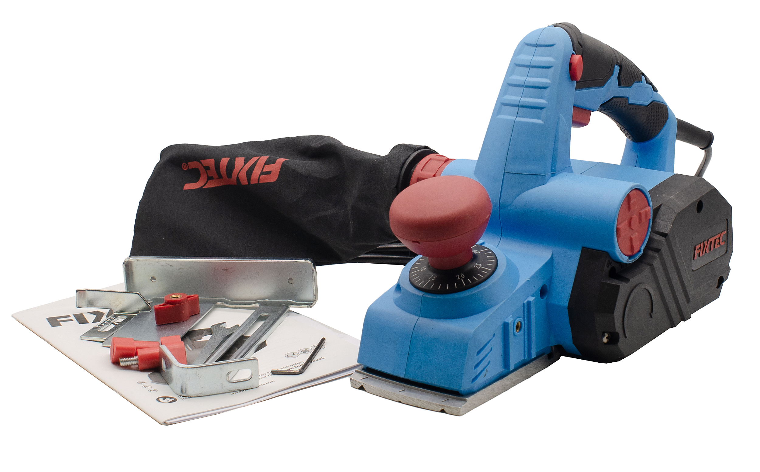 Рубанок Fixtec  FPL90001, 900Вт,0-3 мм