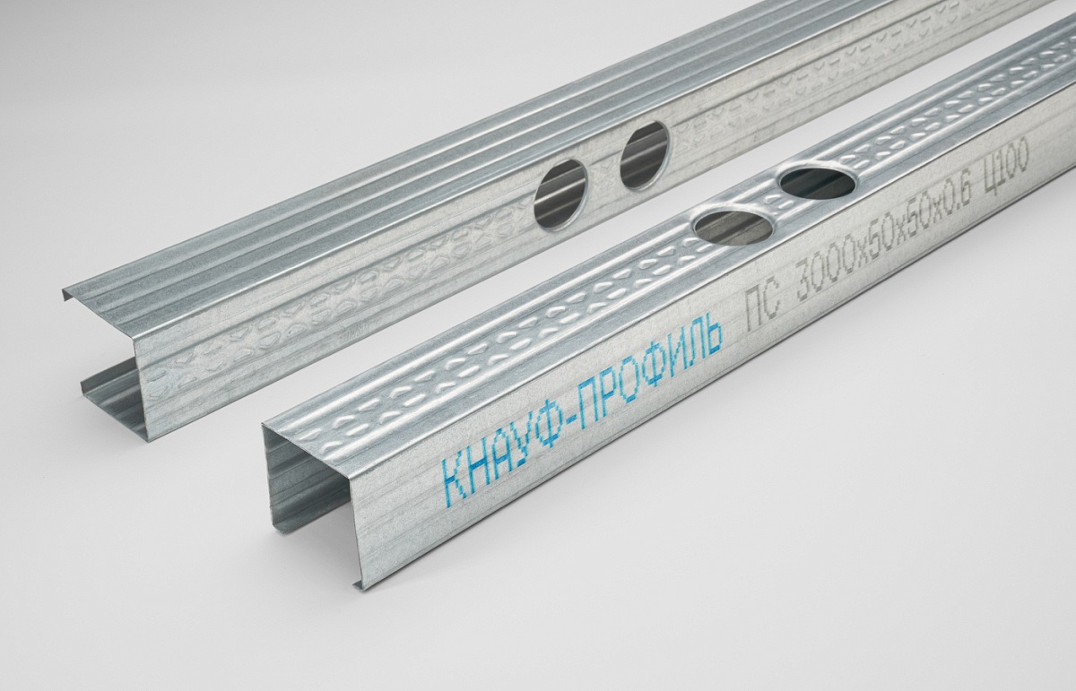 

Профиль стоечный Knauf ПС 50х50х0,6 мм, 3м