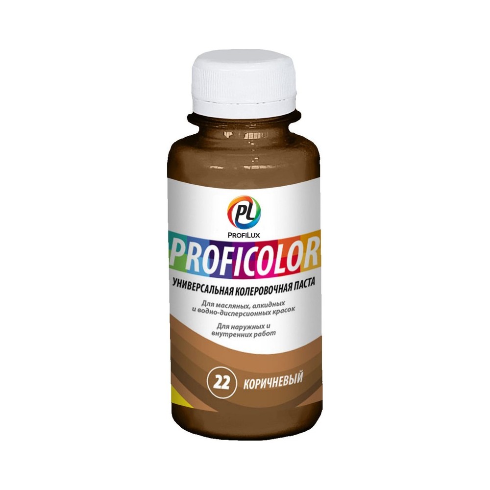 

Краситель PROFICOLOR универсальный №22 (коричневый) 100мл