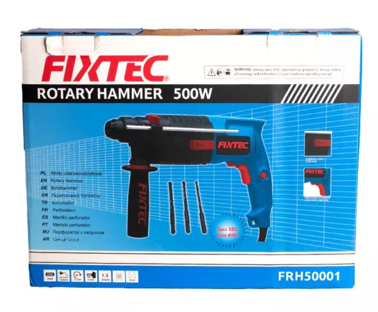 Перфоратор Fixtec FRH50001,500Вт,2 режима