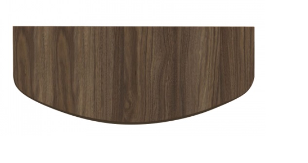

Полка ПФ-60 600х250/160х16 "Орех Палдао"