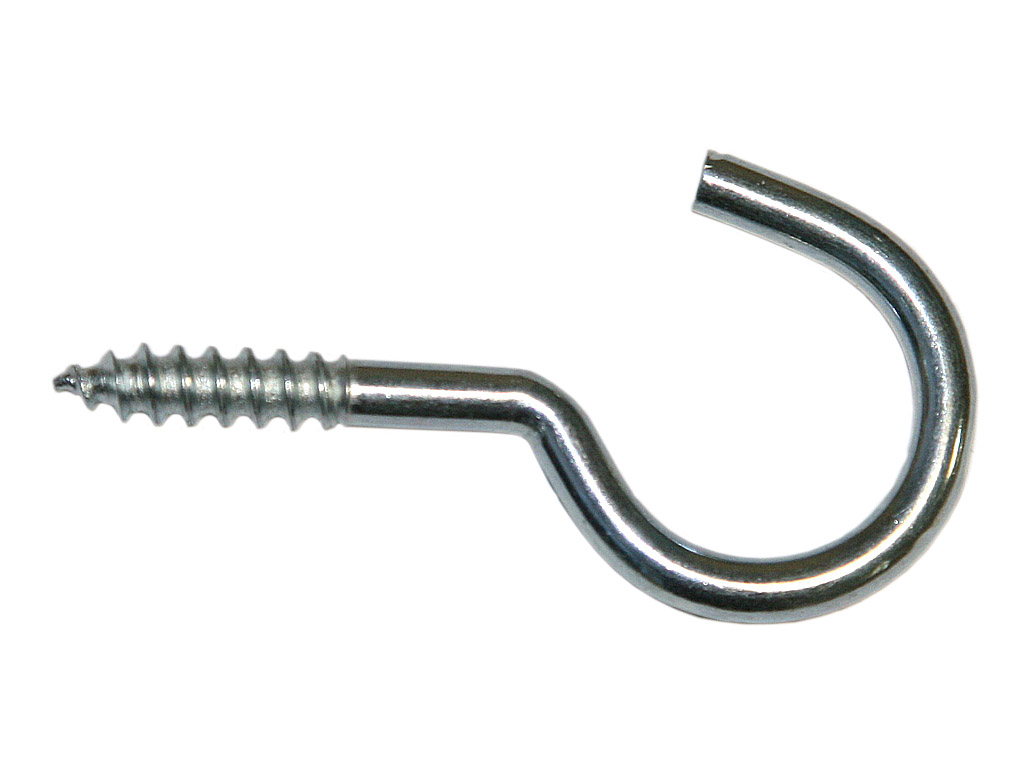 

Крюк-шуруп Zn 6,5 х 25/80, 2шт