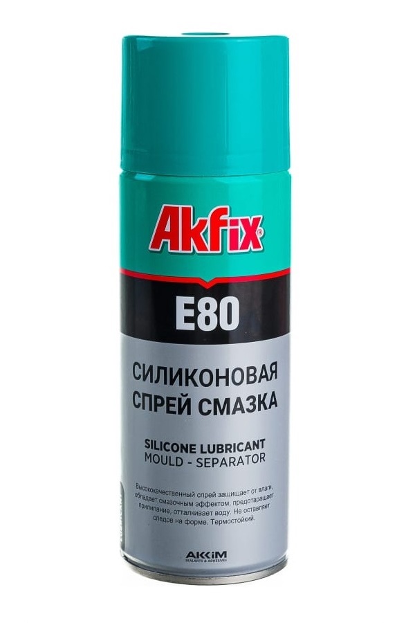 

Силиконовая смазка Akfix Е80 400 мл.