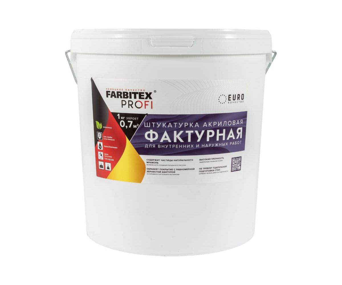 

Штукатурка фактурная 25 кг FARBITEX PROFI