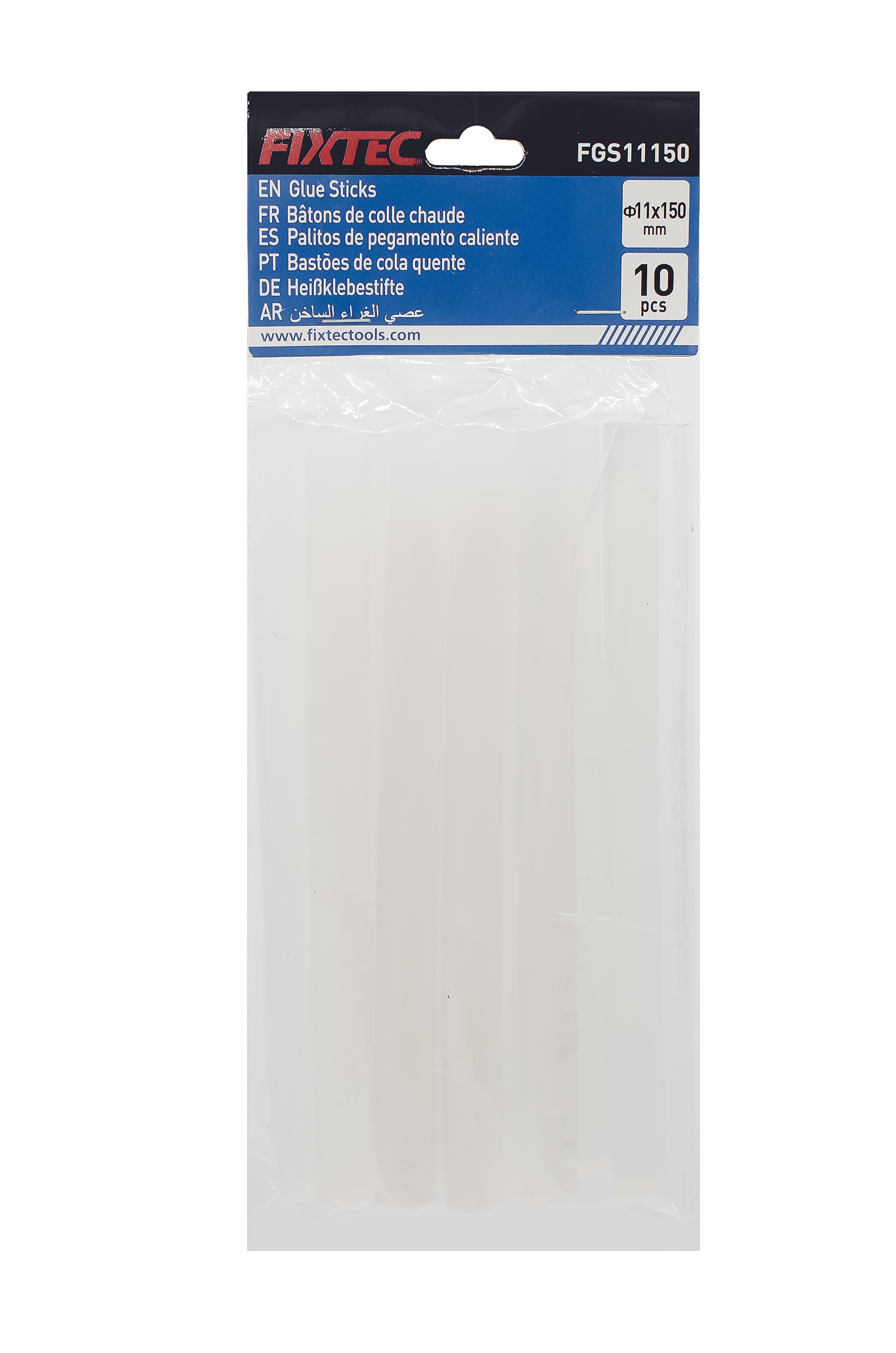 Стержни клеевые Fixtec 11*150 мм , 10 шт
