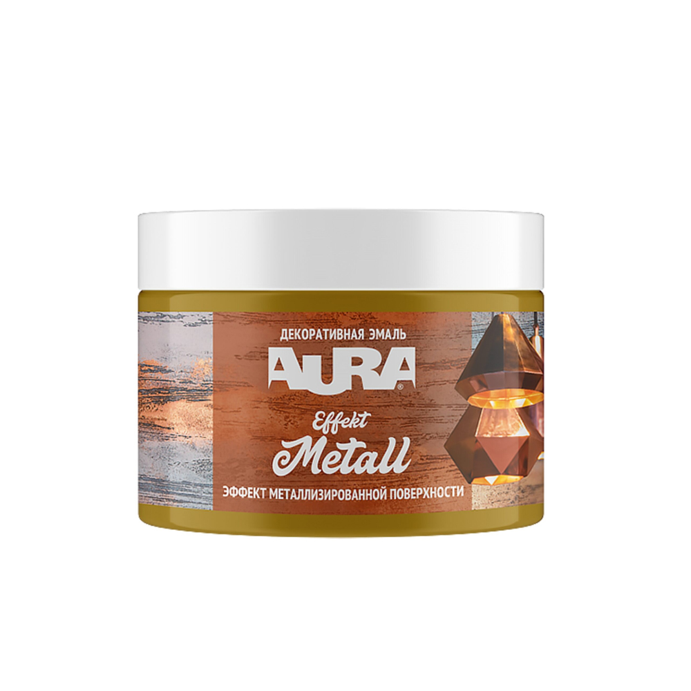 

Эмаль "AURA Effekt Metall" металл 0,25 кг (BEL)