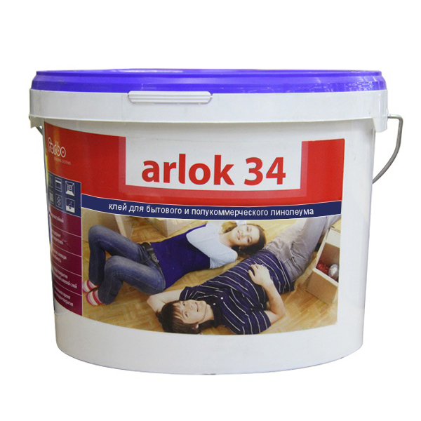 

Клей дисперсионный 34 ARLOK 4 кг