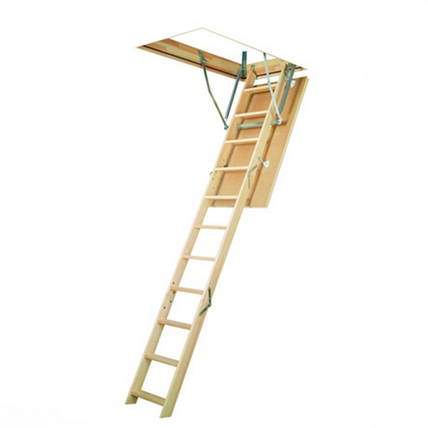 

Лестница чердачная складная FAKRO LWS SMART деревянная 60x120х280 см