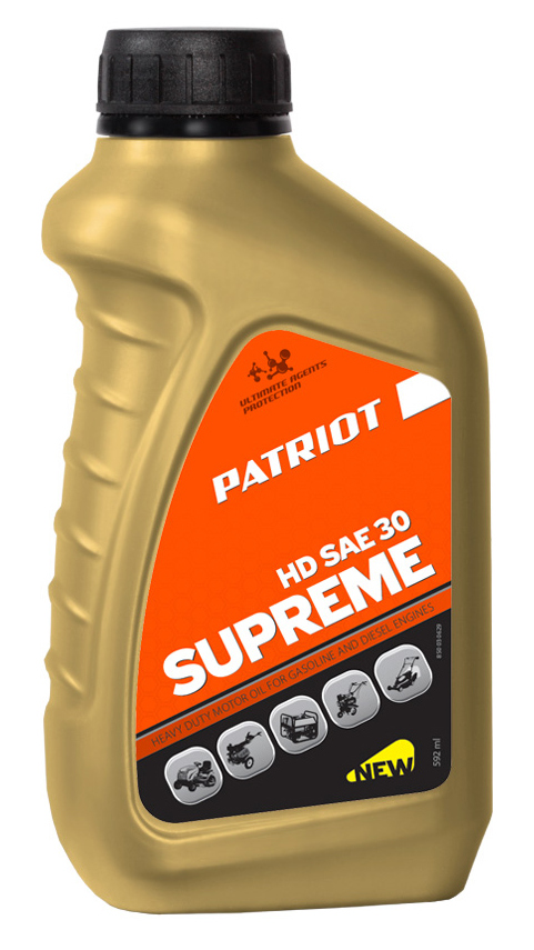 

Масло Patriot Supreme HD SAE 30 4T 0,592л