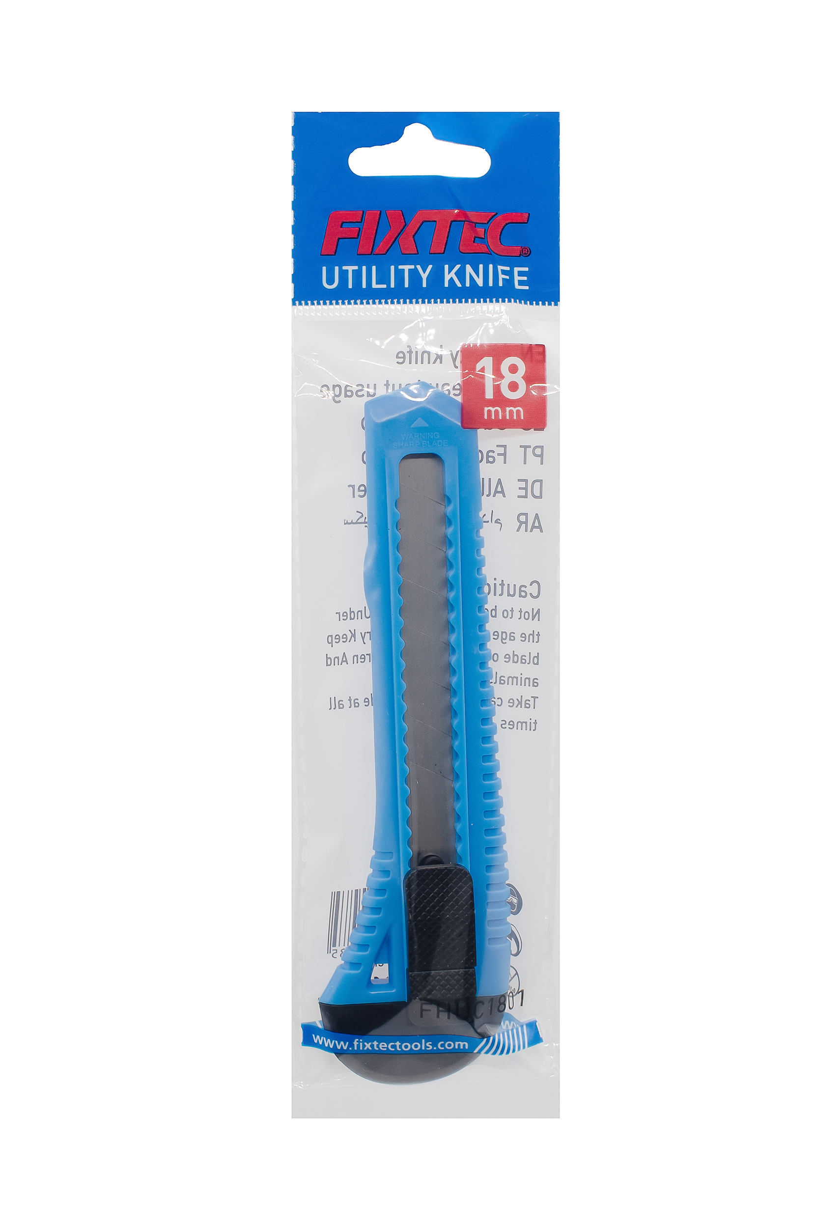 Нож Fixtec FHUC1801,  18 мм