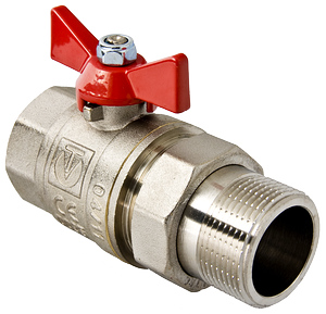 

Кран шаровый Valtec Base с полусгоном , рукоятка бабочка 1/2" вн-нар