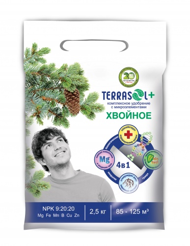 

Удобрение TerraSol Хвойное 2,5 кг