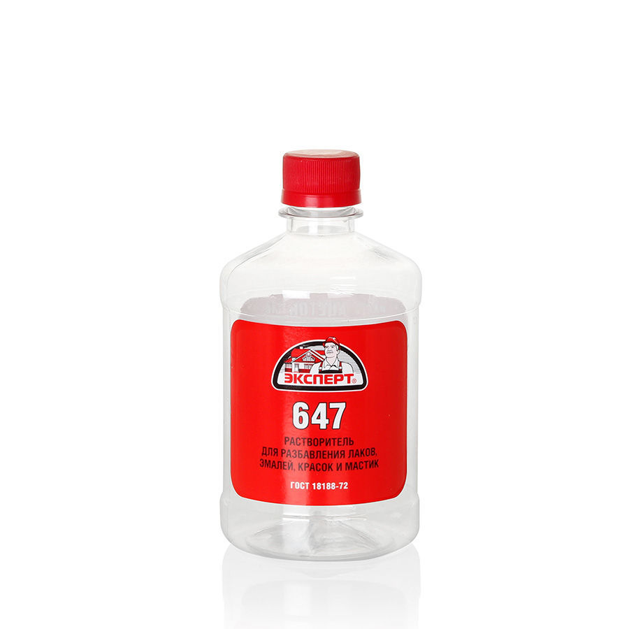 

Растворитель 647 0,5л ЭКСПЕРТ