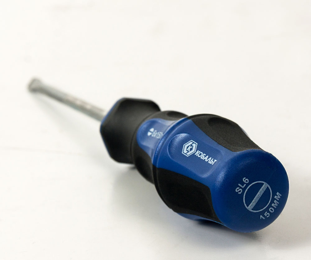 

Отвертка Ultra Grip Кобальт SL6 х150 мм