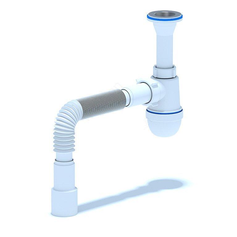 

Сифон Ани 1 1/2" 40с отв. с/м с г/тр 40х40/50