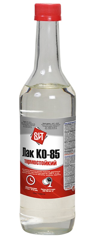 

Лак ВГТ КО-85 термостойкий 0,5 л