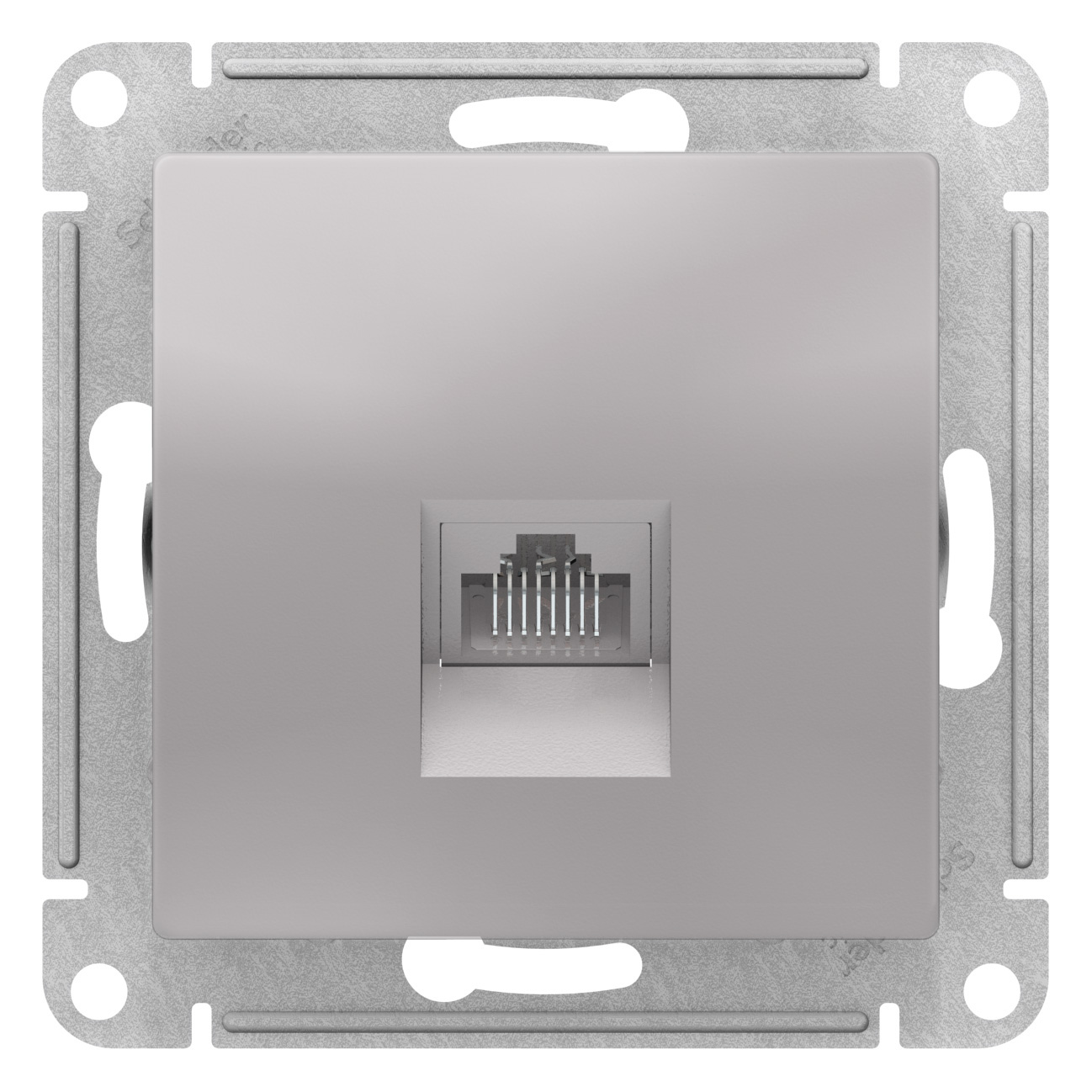 

Розетка ATLASDESIGN компьютерная RJ45, механизм, алюминий