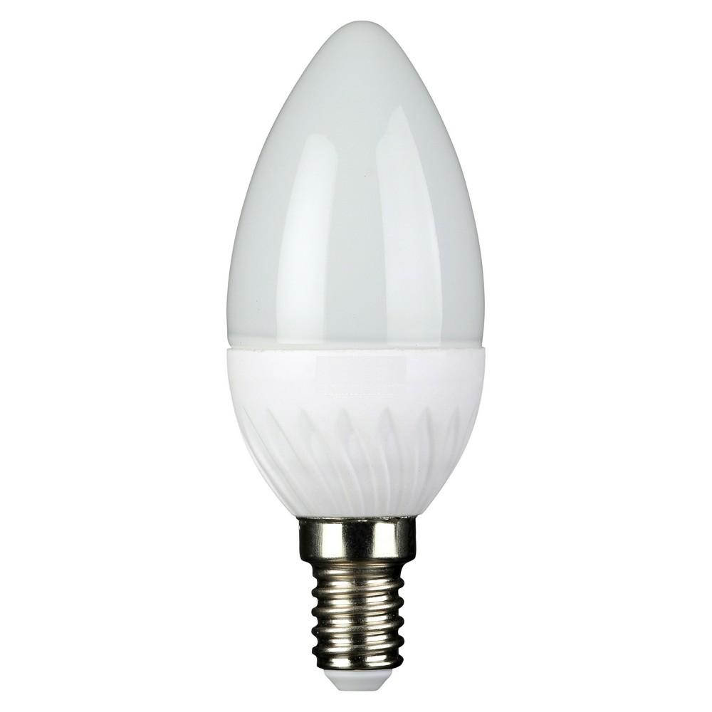 Лампа светодиодная 42LED-С35-7W-230-3000K-E14