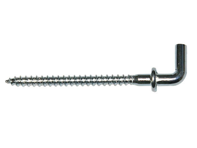 

Крюк-шуруп L-обр, Zn 4,5 х 70 , с манжетой, 2шт