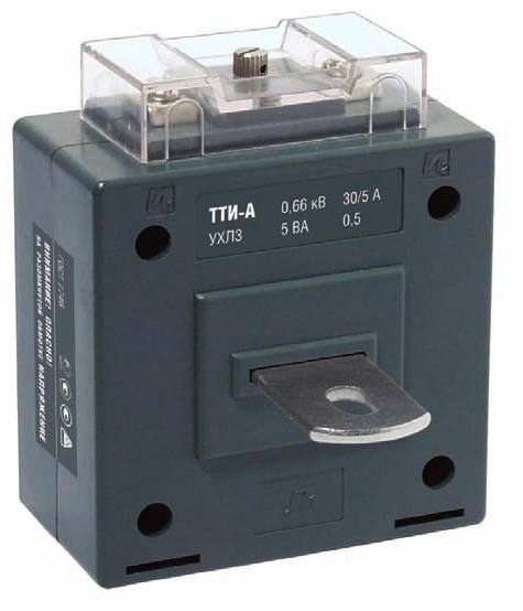 Трансформатор тока Иэк ТТИ-А, 100/5 А, 5 Вт, класс 0.5