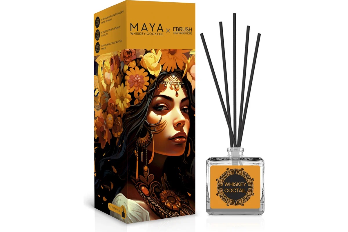 Диффузор Fbrush MAYA "WHISKEY COCTAIL" 50 мл