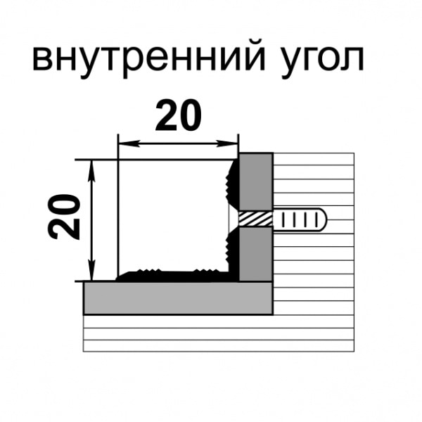 Профиль угловой ПУ 05-1.1800.095