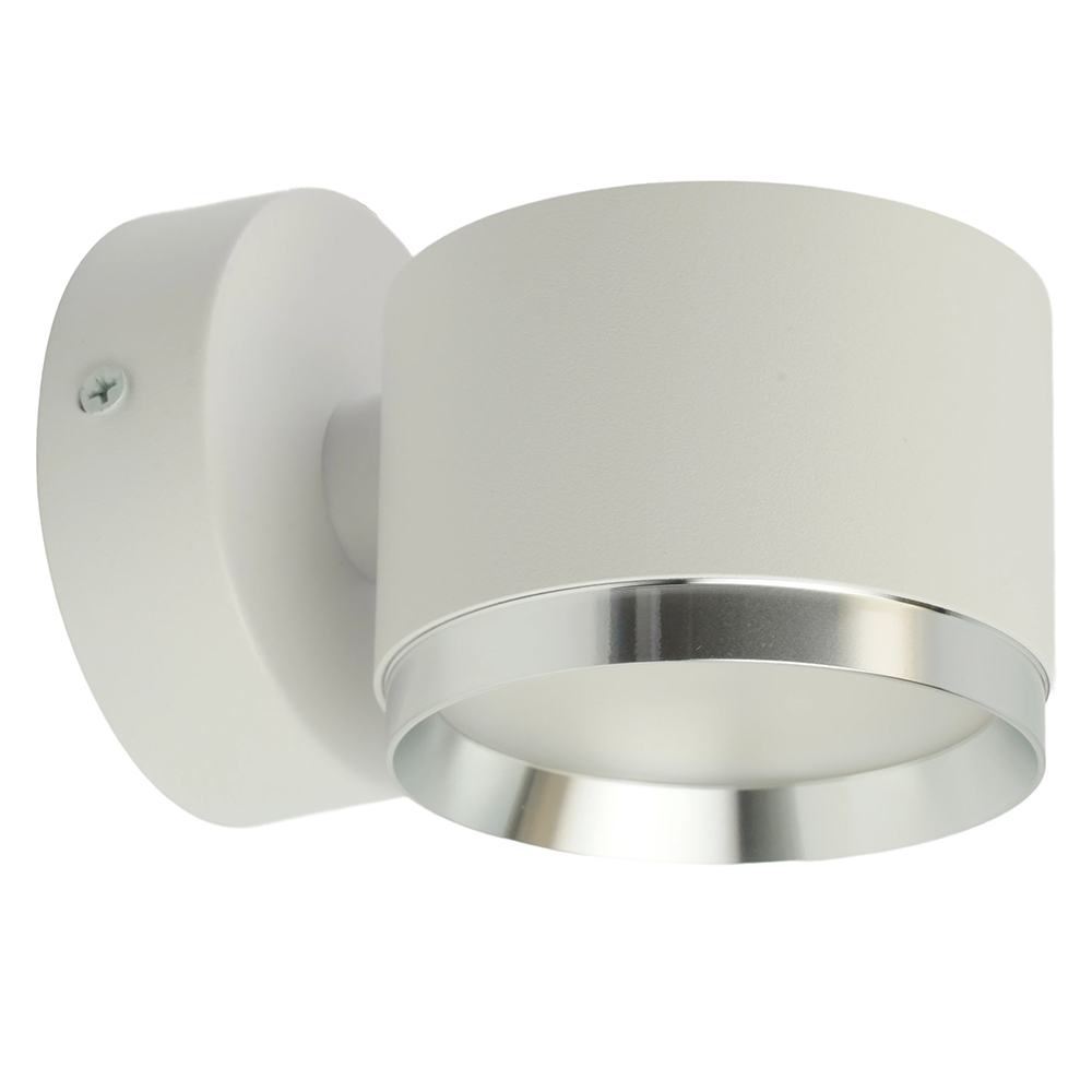 

Светильник настенный Feron 12W, 230V, GX53, HL4598, белый, хром