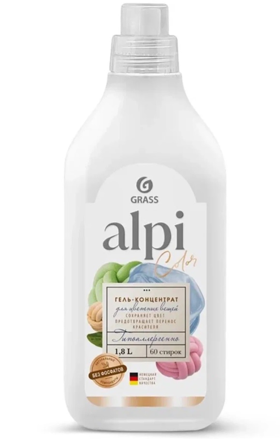 

Гель-концентрат для цветных вещей "ALPI color gel" (флакон 1,8 л)