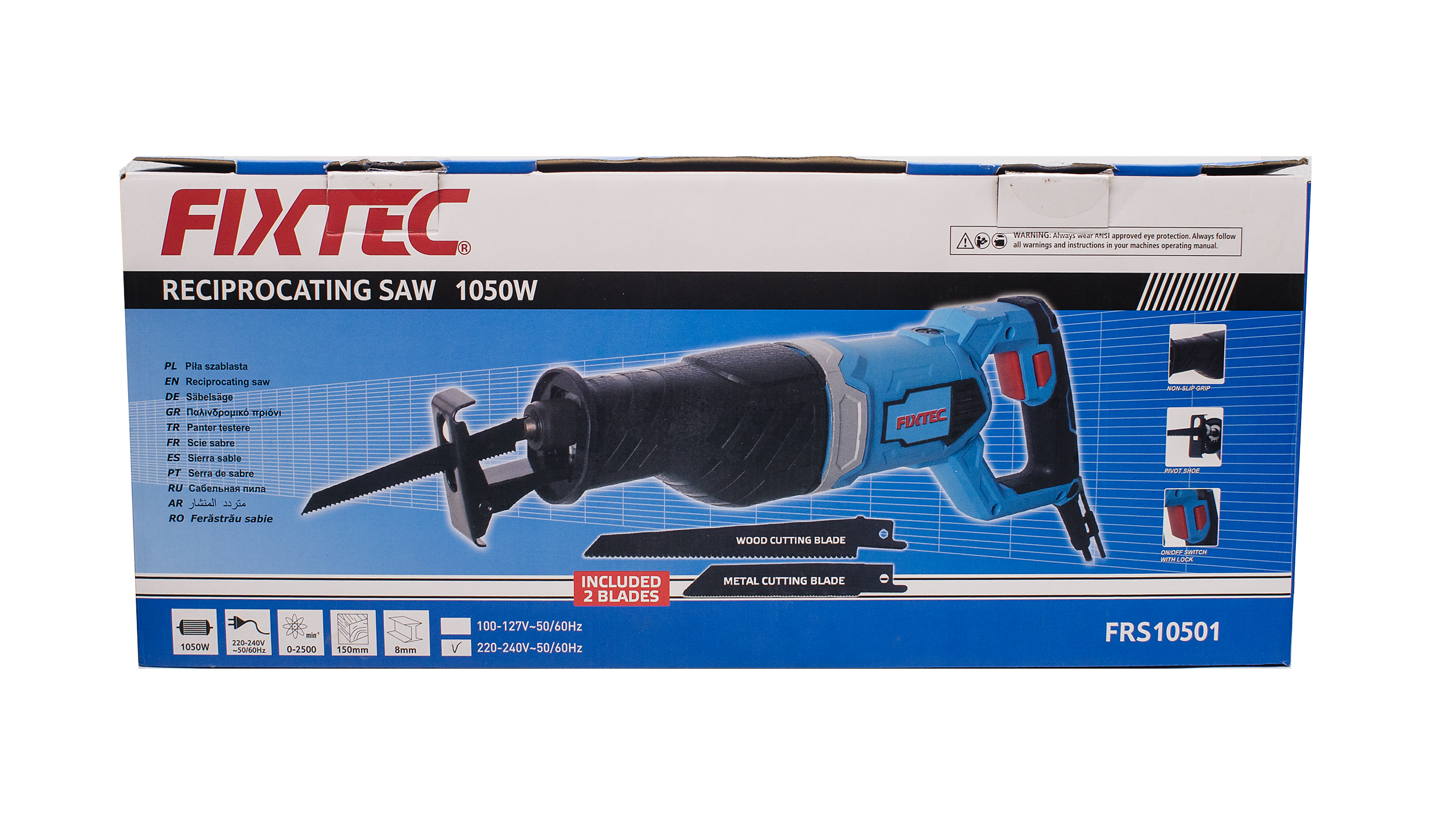 Ножовка сабельная Fixtec FRS10501, 1050 Вт