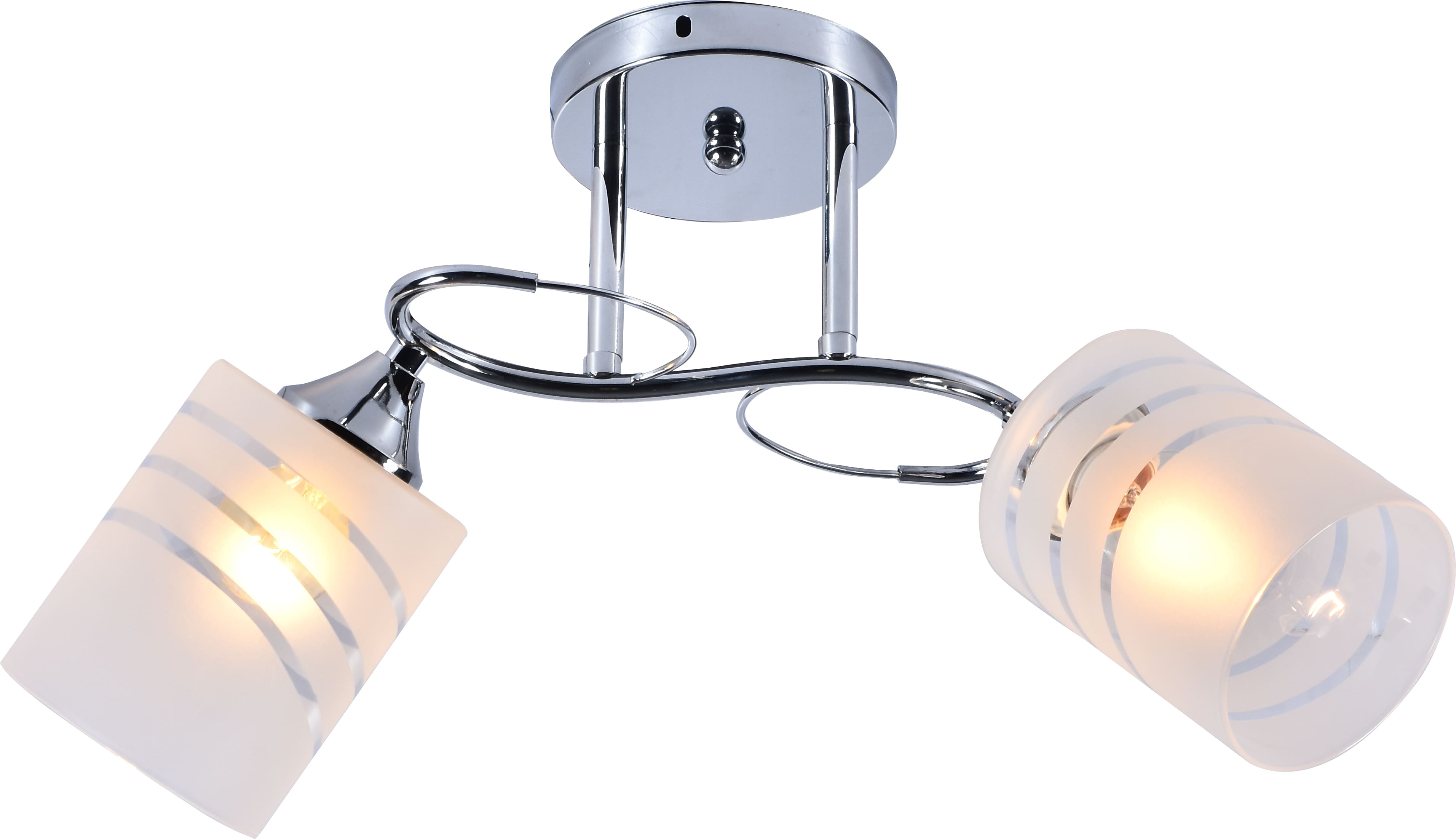 

Люстра Brilliant light хром, E27, 2х60 Вт