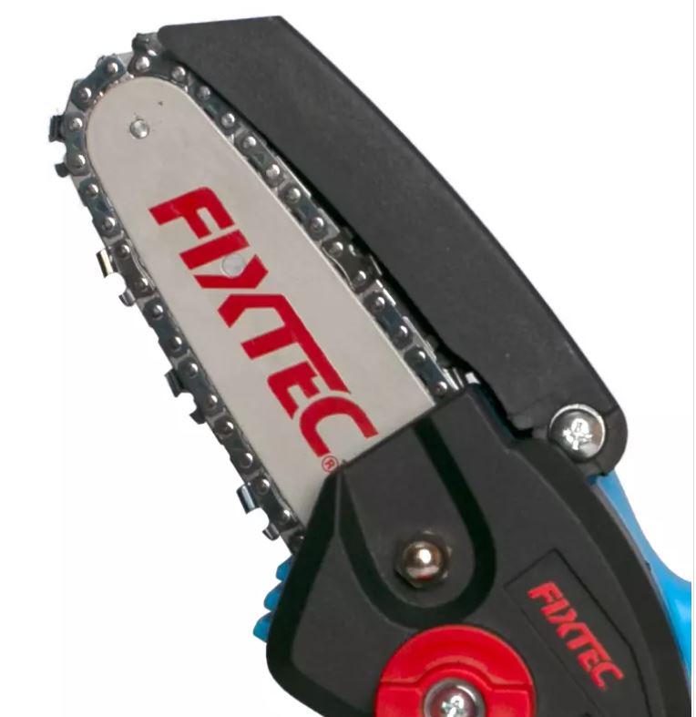 Пила цепная аккумуляторная Fixtec FCCS100LX-1, 20 В,2 А/ч,100 мм