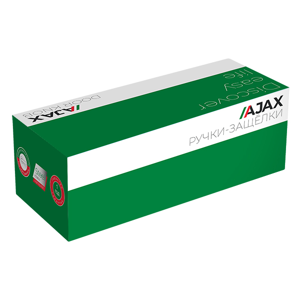 Ручка Ajax защелка DK682 CP-ET (6082 CP-E) (кл./фик.) хром