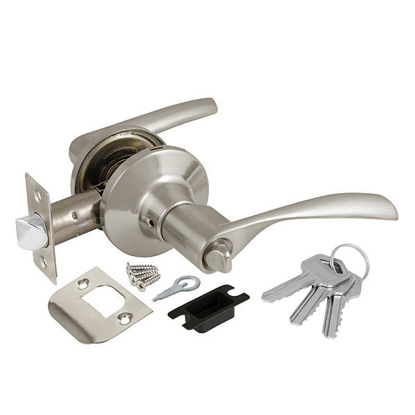 

Ручка защелка DK610 SN-ET (6010 SN-E) (кл./фик.) мат. никель