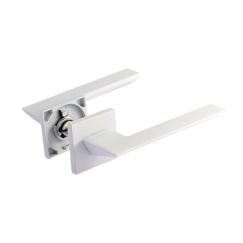 

Ручка дверная Slim 130К белый