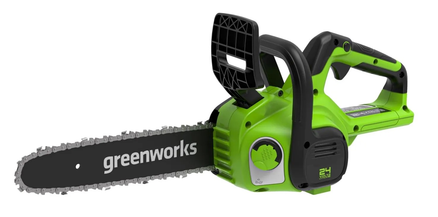 Пила цепная аккумуляторная GreenWorks G24CS25 24V, без АКБ и ЗУ