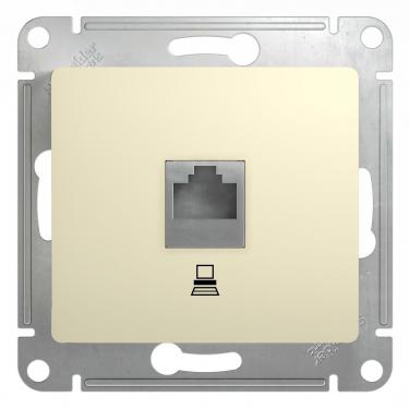 

Розетка компьютерная Schneider Electric GLOSSA RJ45 категория 5E, бежевый