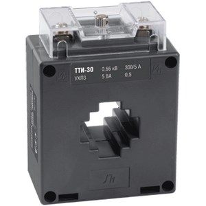 Трансформатор тока Иэк ТТИ-30, 200/5 А, 5 Вт, класс 0.5 - фото 1