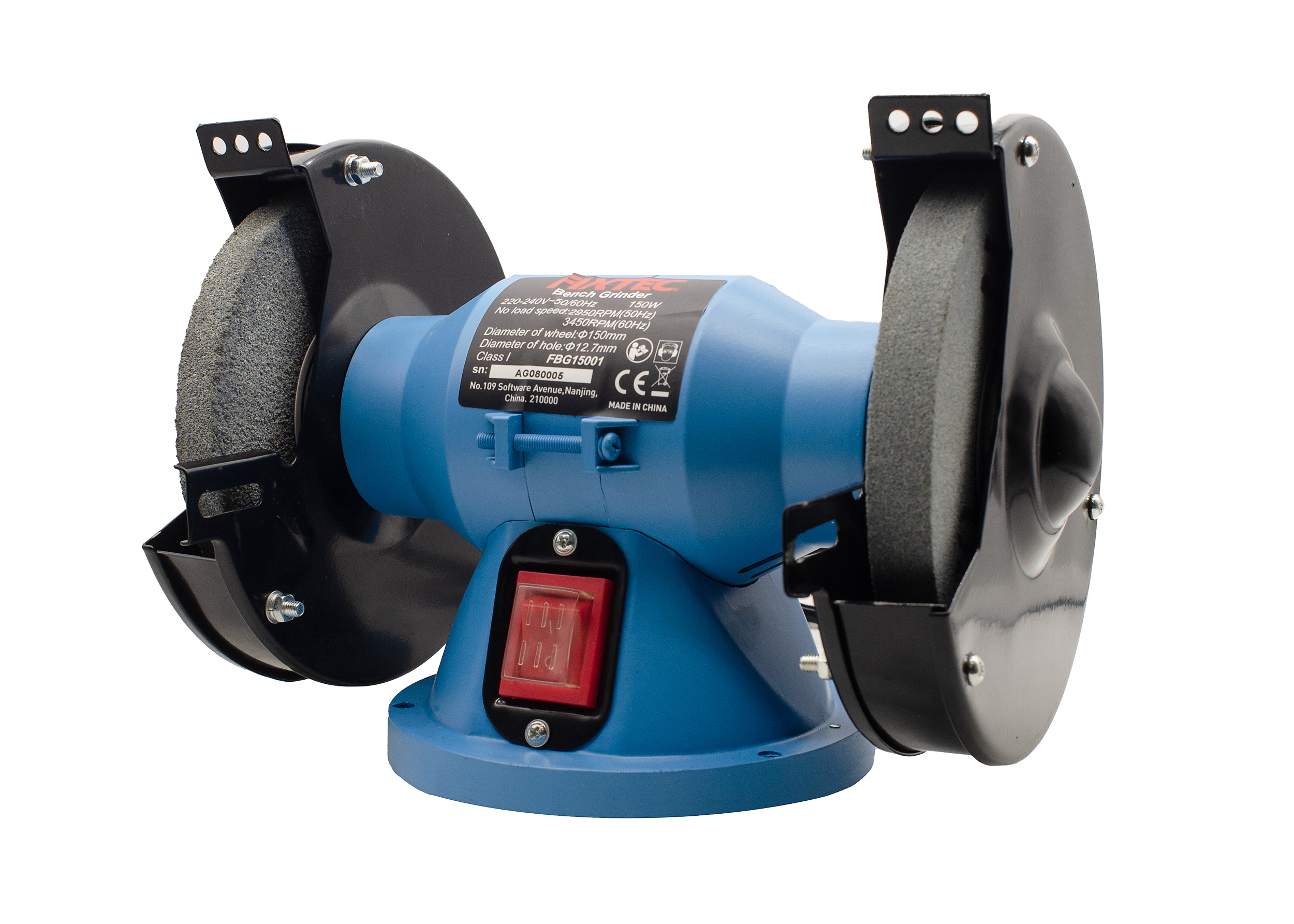 Точило Fixtec FBG15001, 150 Вт, 150 мм