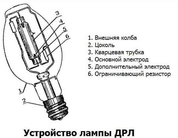 Какой цоколь дрл 250