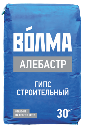 

Гипс строительный Волма Алебастр 30 кг
