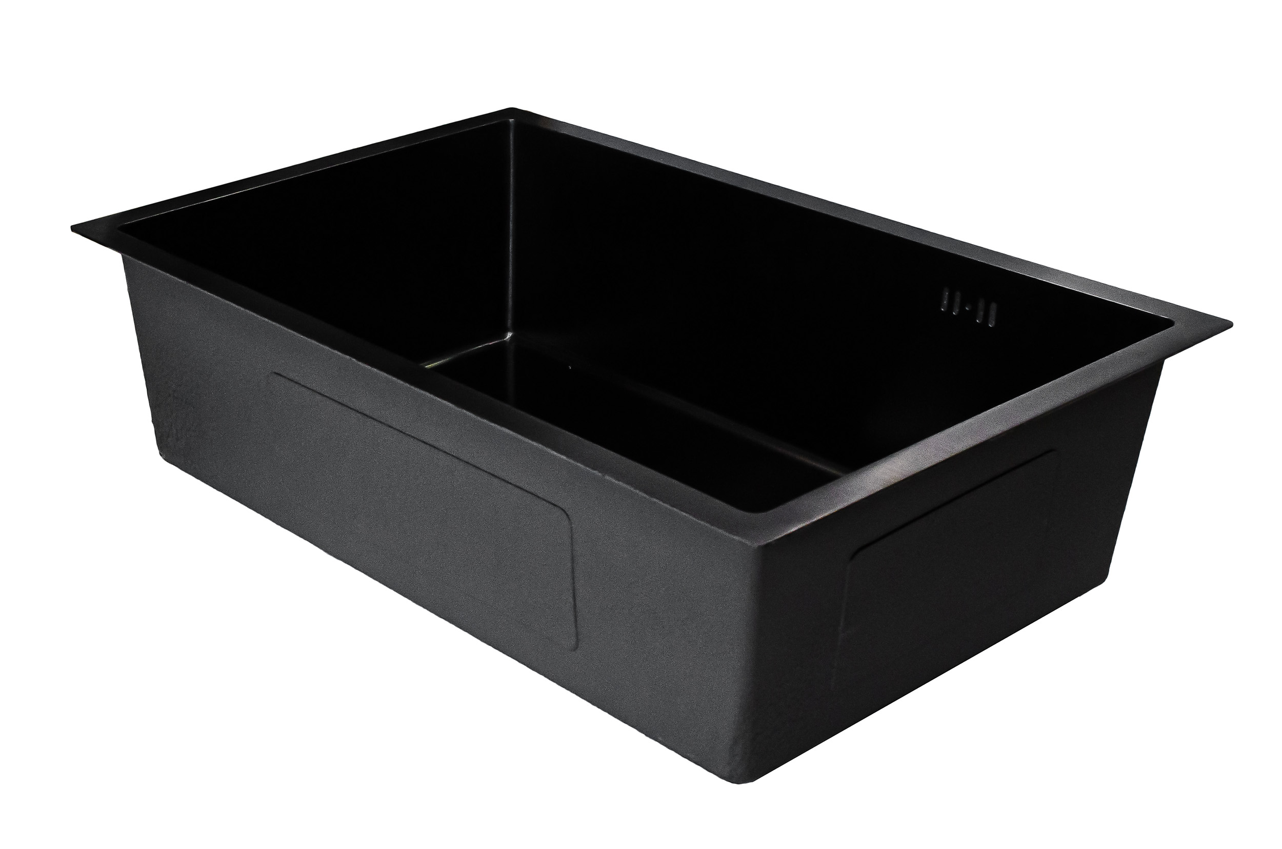 Мойка для кухни LS-6845SHB black врезная
