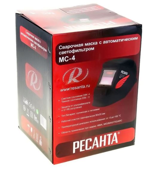 Маска сварщика Ресанта МС-4