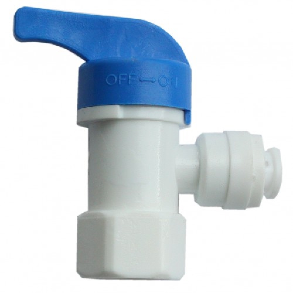 

Фитинг Кран Угловой РВ1/4"-Т1/4"