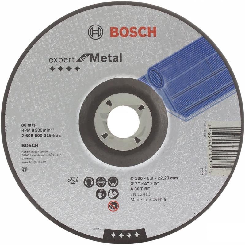 

Круг обдирочный Bosch 180х6 мм