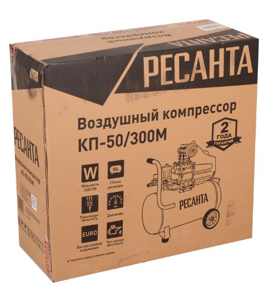 Компрессор Ресанта КП-50/300М