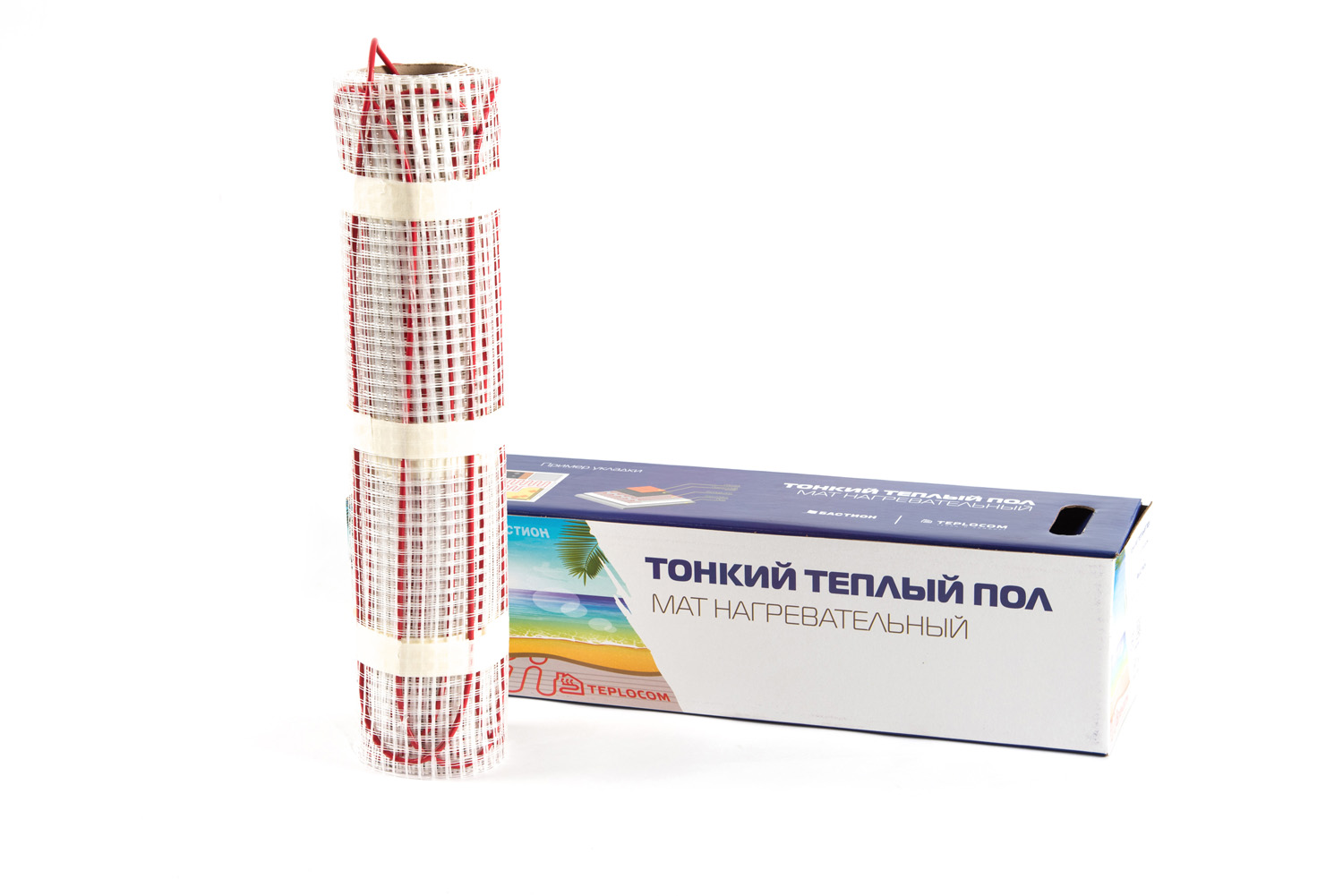 

Теплый пол Teplocom МНД-5.0 (нагревательный мат), площадь 5 м2 800 Вт.